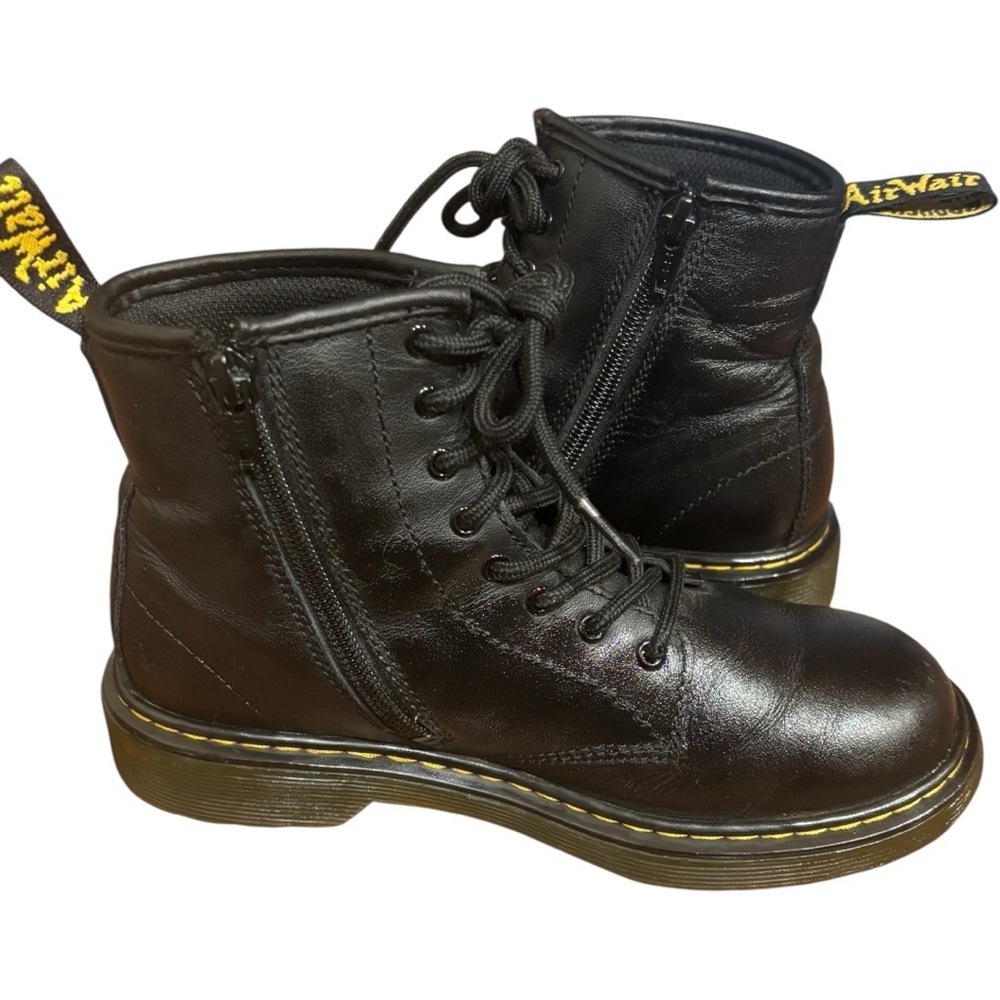 Dr. Martens Junior 1460 Softy T Leather Boots in Size US 3